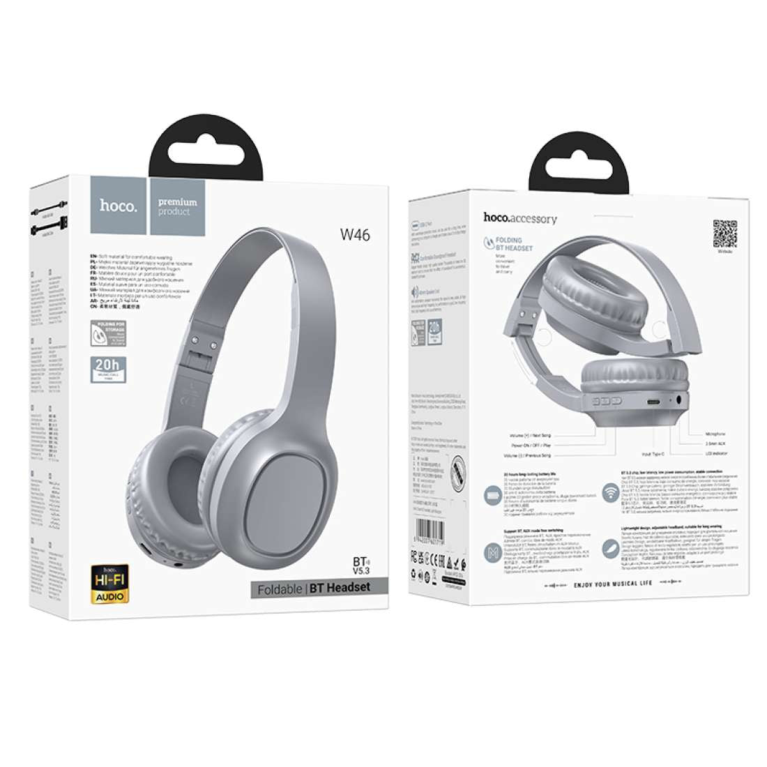 casque hoco w46